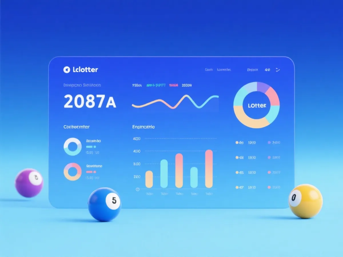 彩票开奖与数据工具示意图